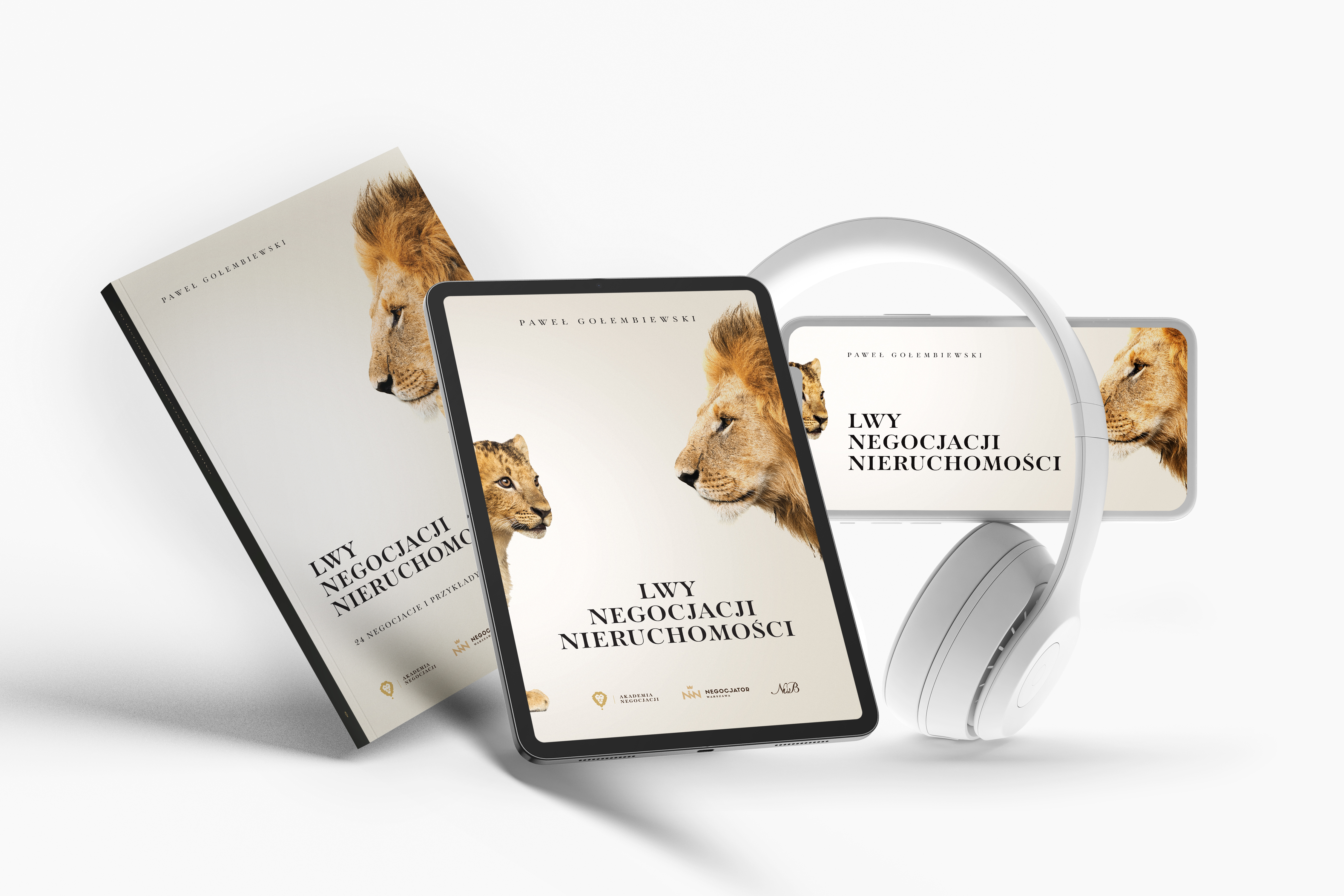 Lwy Negocjacji — pakiet kompletny (książka + ebook + audiobook)