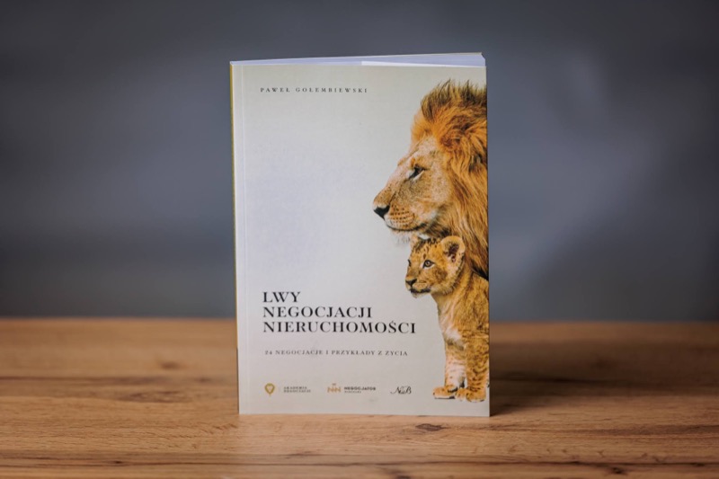 Lwy Negocjacji Nieruchomości — okładka książki